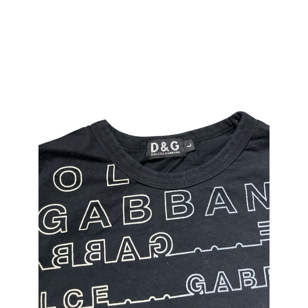 Dolce & Gabbana Black Short Sleeve Tee - Picture 5 of 8